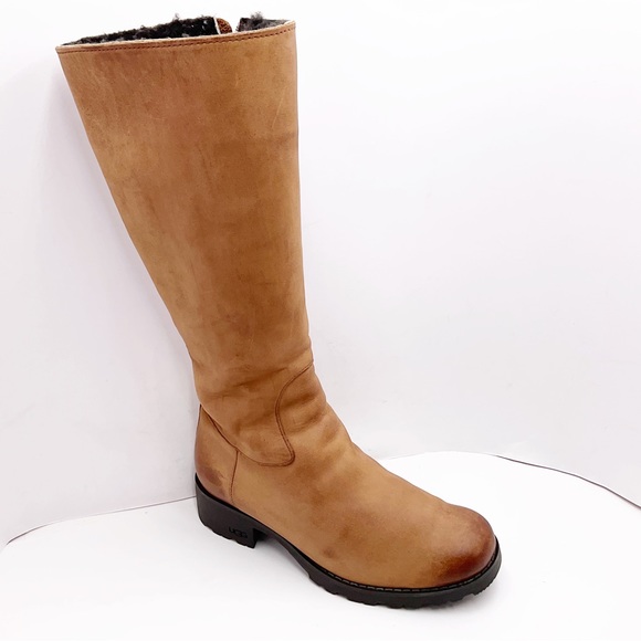 {UGG} Broome II Leather Tall Boots - Picture 16 of 16